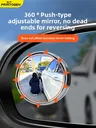 Petit miroir rond rétroviseur de voiture – vue 2