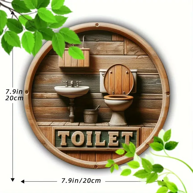 Lavabo de toilette Vintage 2D 8 pouces – vue 6
