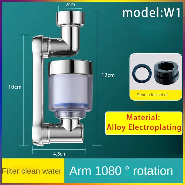 Buse pulvérisation extractible cascade connecteur trois… – vue 2