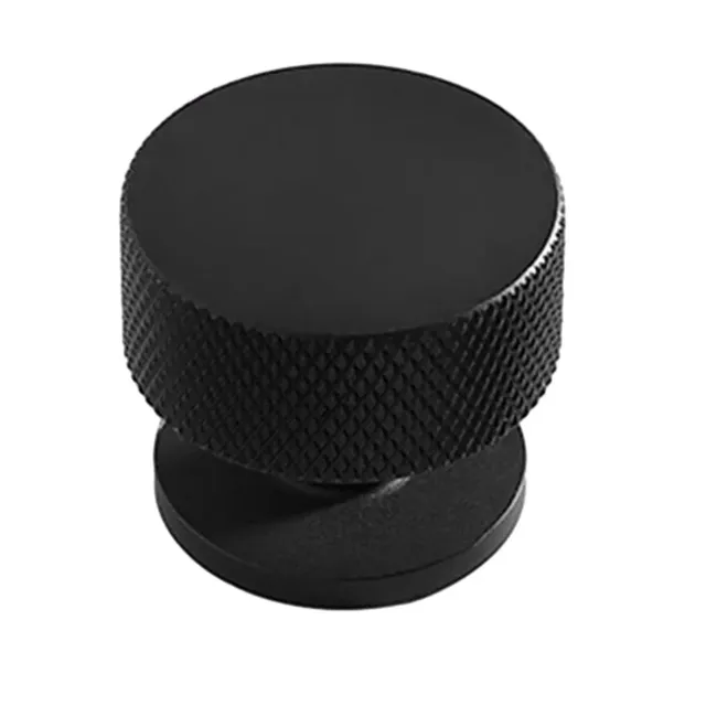 Bouton moleté aluminium noir mat argent brossé doré poli… – vue 2