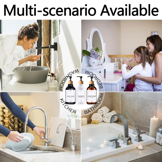 Bouteille distributrice de savon pour évier de cuisine – vue 6