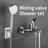 Vanne d'eau mixte en cuivre – vue 7