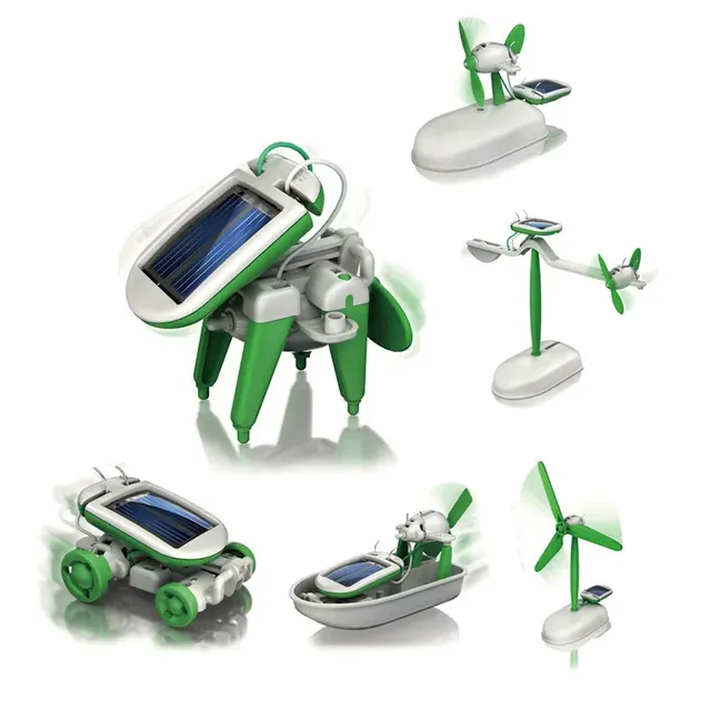 Kit de Robot à énergie solaire 6 en 1 – vue 2