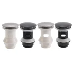 Évier de salle de bains, presse Pop-Up, vidange ouverte, filtre Pop-Up, désodorisation, bouchon anti-insectes, Kits de vidange, rénovation des toilettes