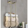 Porte-serviettes de salle de bain pour serviettes roulées – vue 3