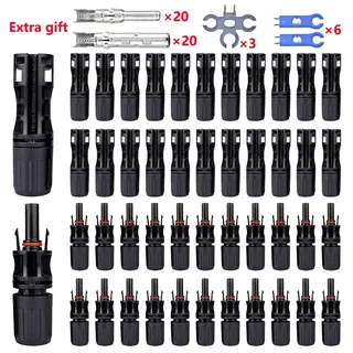 Kit de connecteurs solaires photovoltaïques 600/400/200/100/40/20/10…