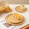 Plateau de service en bambou japonais simple – vue 2