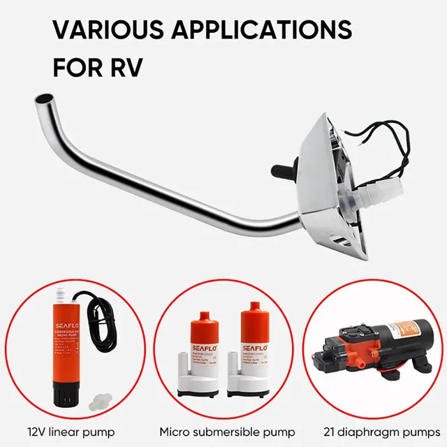 Pompe à eau électrique 12V – vue 3