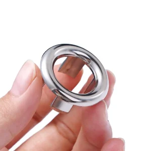 Lavabo de salle de bains en céramique, accessoires de cuisine, évier, anneau rond, bouchon de lavabo, couvercle de trop-plein creux, couvercle de rechange