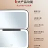 Miroir maquillage LED double face pliable portable rose… – vue 2