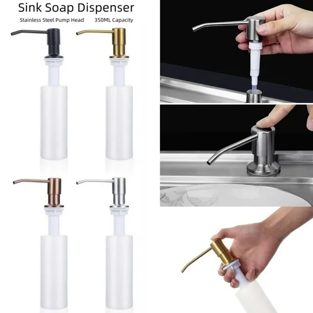 Distributeur de savon pour évier en acier inoxydable de…