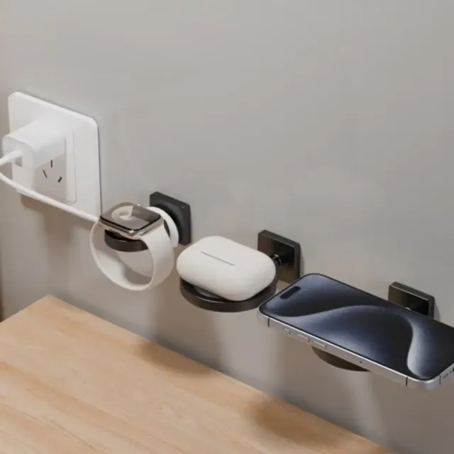 Support chargeur magnétique adhésif mural bureau… – vue 2