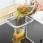 Filtre d&rsquo;évier de cuisine jetable, 1/50 pièces, filtre à déchets d&rsquo;égout, résidus de repas, sac en maille de piscine, écran de Drainage, filet à ordures d&rsquo;évier
