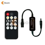 DC5 ~ 24V 6A LED variateur LED pilote commutateur de commande Module contrôleur de luminosité interrupteur d&rsquo;éclairage télécommande sans fil à distance