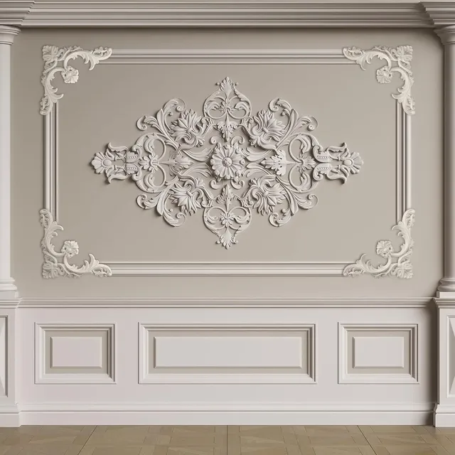 Coins de moulage de plafond en PU – vue 5