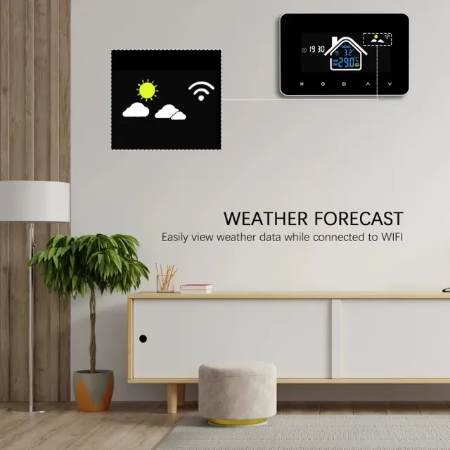 Thermostat intelligent Tuya WiFi – vue 4