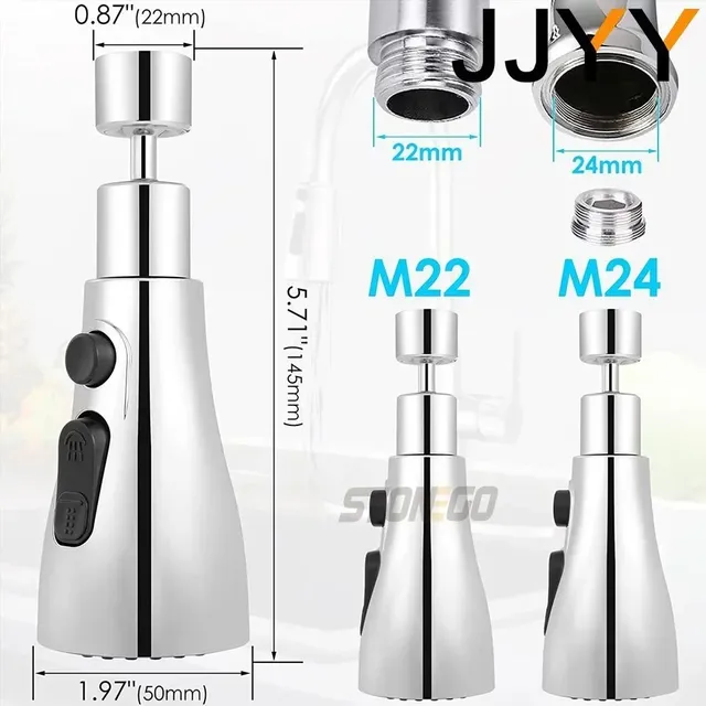 Buse de robinet de cuisine extractible – vue 6