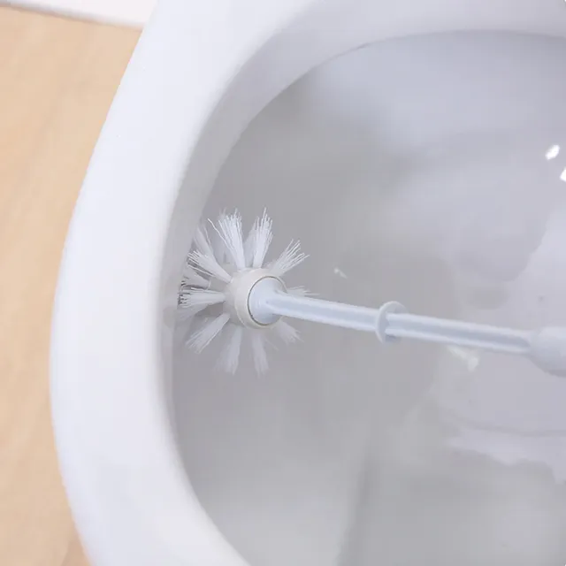 Brosse toilette poils épais doux manche long ergonomique… – vue 3