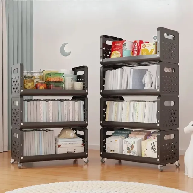 Chariot étagère rangement cuisine modulable multicouche… – vue 4