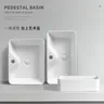Lavabo supérieur à grille de lettres – vue 2