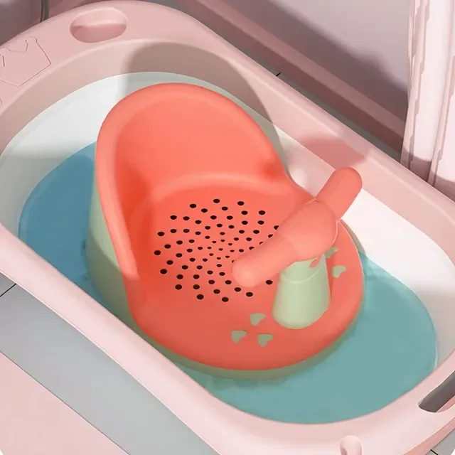 Siège baignoire bébé transat rocker plastique rigide… – vue 2