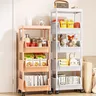 Chariot bibliothèque cuisine étagère de rangement coin… – vue 2