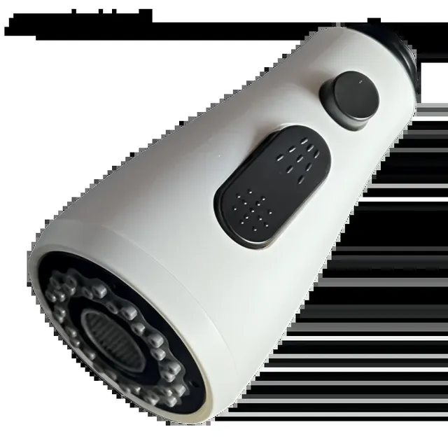 Pulvérisateur robinet cuisine blanc mitigeur arc haut… – vue 2