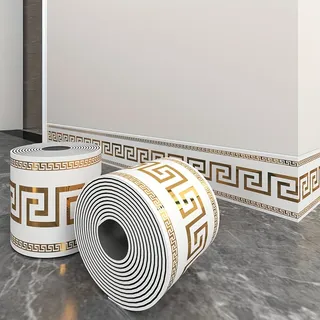 1 rouleau de papier peint de panneau de carrelage de marbre de Style…