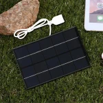 Panneau solaire USB extérieur 10W 5V chargeur solaire Portable panneau escalade chargeur rapide polysilicium voyage bricolage chargeur solaire générateur