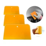 Épandeurs de remplissage de corps automobile de 4/5/6 pouces, grattoirs à mastic en plastique flexibles pour l&rsquo;application de remplisseurs, putties, glaces, masticules et peinture