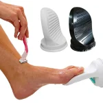 Tabouret de pied pour baignoire, chaise de douche ergonomique antidérapante avec repose-pieds pivotant pour Posture, accessoires de salle de bain