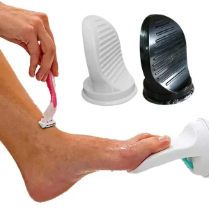 Tabouret de pied pour baignoire, chaise de douche ergonomique antidérapante avec repose-pieds pivotant pour Posture, accessoires de salle de bain