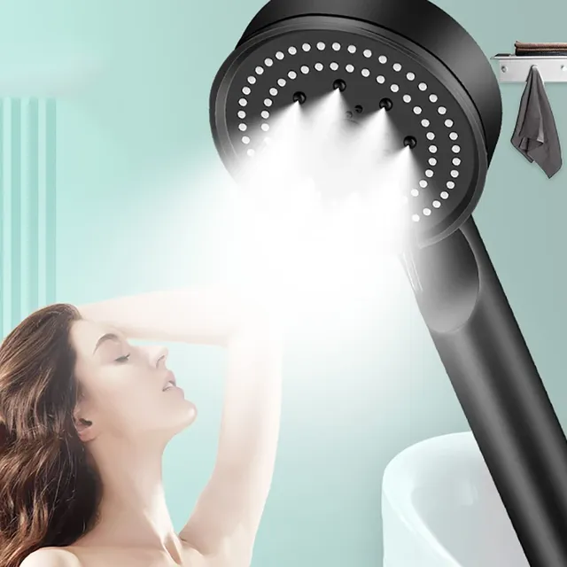 6 Modes Pression Boost Tête De Douche Multifonction… – vue 2