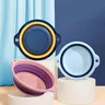 Bassin pliable portable plastique silicone souple bords… – vue 5