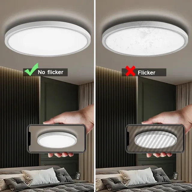 Plafonnier LED intelligent 28W WiFi Tuya App Google… – vue 2