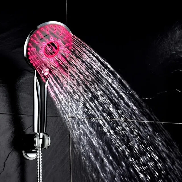 Pommeau de douche à lumière LED – vue 4