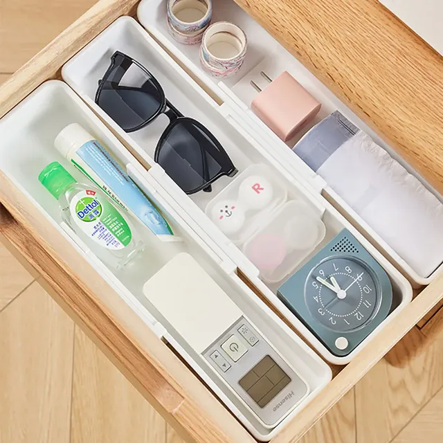 Organisateur tiroir plastique extensible réglable… – vue 2