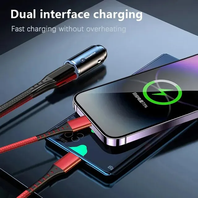 Adaptateur de chargeur de voiture USB PD Type C – vue 2