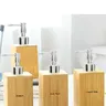 Distributeur savon liquide bambou pompe chromée… – vue 4