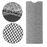 Tapis de baignoire tapis de douche antidérapant tapis de baignoire en PVC souple luffa avec vidange pour salle de bain baignoire lavable en Machine tapis de douche de bain