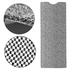 Tapis de baignoire tapis de douche antidérapant tapis de baignoire en PVC souple luffa avec vidange pour salle de bain baignoire lavable en Machine tapis de douche de bain