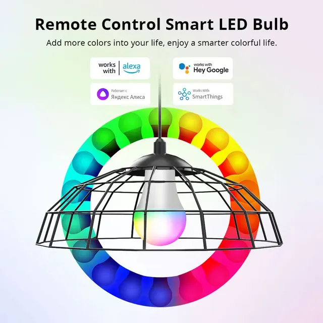 EWelink ampoule intelligente E27 WiFi lampe à bricoler… – vue 2