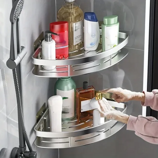 Support de rangement mural pour salle de bain – vue 3