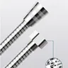 Flexible douche 150cm acier inoxydable chrome spiralé… – vue 4