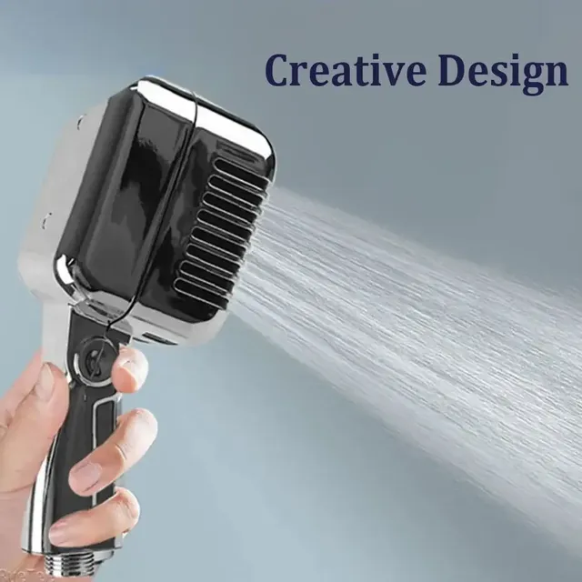 Pommeau de douche haute pression en forme de Microphone – vue 5