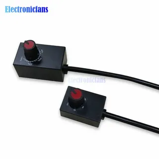 Contrôleur de bouton de gradateur LED