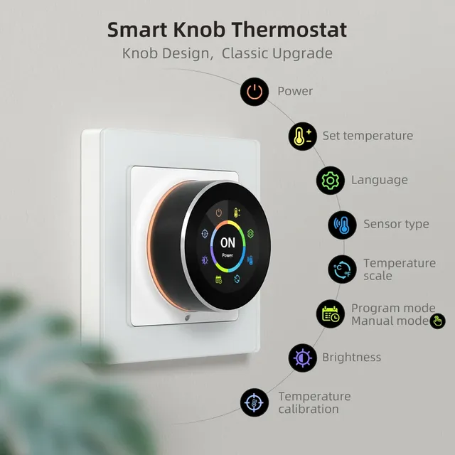AVATTO-Tuya WiFi Smart Knob ThermoandreTemperature… – vue 2