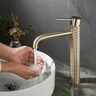 PLANdiamond-Lavabo de salle de bain en laiton noir – vue 2