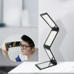 Miroir de bain miroir pleine longueur quatre fois salle de bain Portable multi-angle pliable bricolage articles de toilette miroir de vanité pliant multi-voies