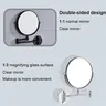 Miroir mural double face grossissant huit pouces pliable… – vue 6